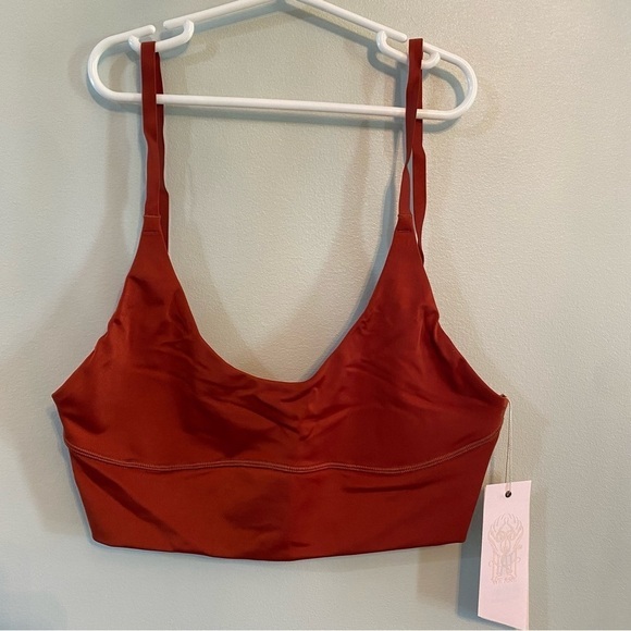 We Are Hah x Free People Cami BrHAH in Bronze - Picture 1 of 9